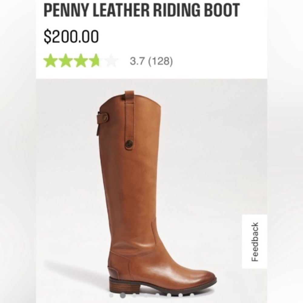 Sam Edelman Penny Leather Riding Boots.